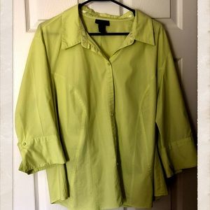 Lane Bryant Button Down Blouse - 22/24